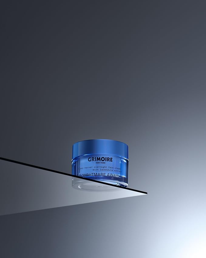 Nightmare Away Overnight Hydrating Face Cream with Lavandula Extract, Shea Butter & Micro Super Greens. Anti-Aging & Calming Moisturizer for All Skin Types.