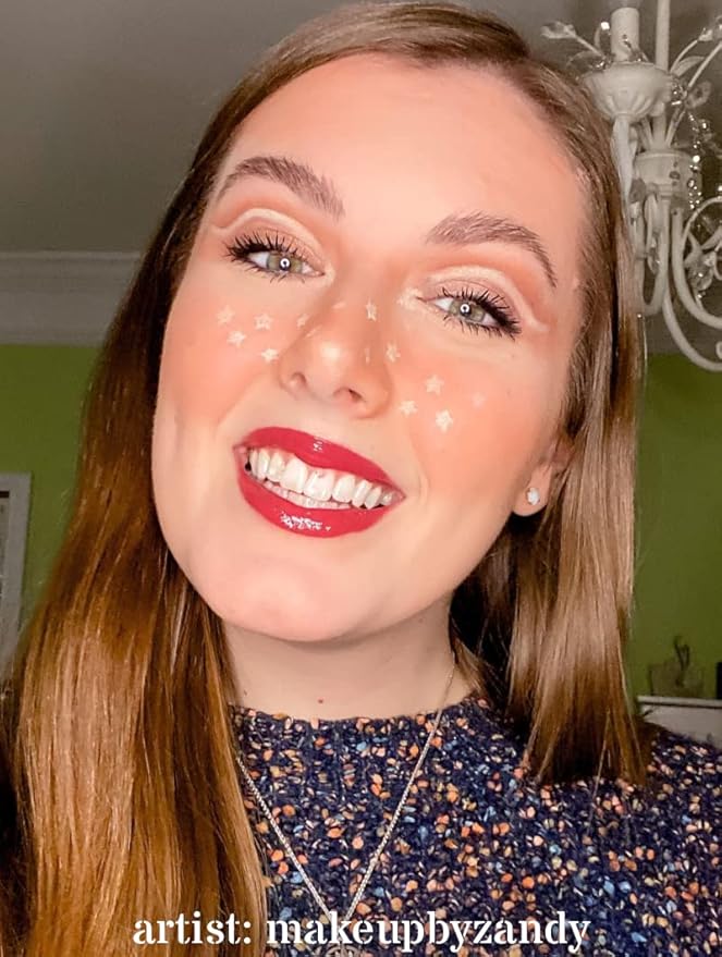 STENCIL1FX Star Witness Stencil Eye Makeup Stencil for Costumes, Dress Up, Halloween, Cosplay, Arts, Face Painting