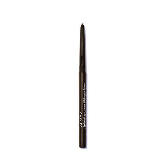 Almay All-Day Eyeliner Pencil, Hypoallergenic, Cruelty-Free, Smudge-Proof, Ophthalmologist Tested, Long Wearing and Water Resistant, Brown Topaz, 0.01 oz