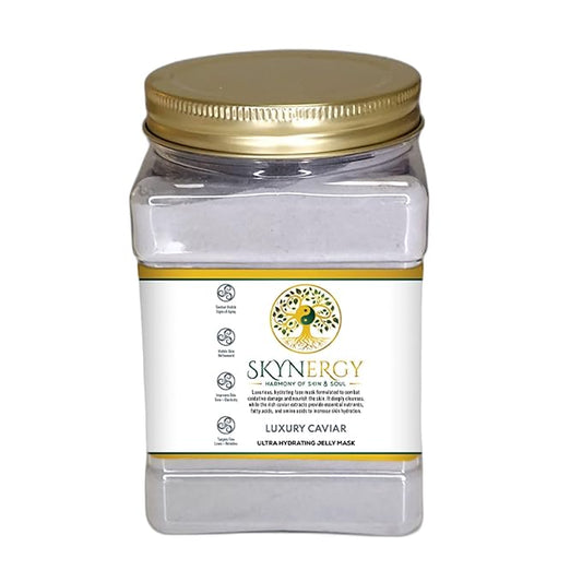 Luxury Caviar Jelly Mask - Professional Grade HydroGlo Jelly face Masks for Peel Off Face Mask, Radiance,Reduced Fine Lines & Pigmentation Vajafacial Jelly Mask | 12 Applications (30 fl oz)