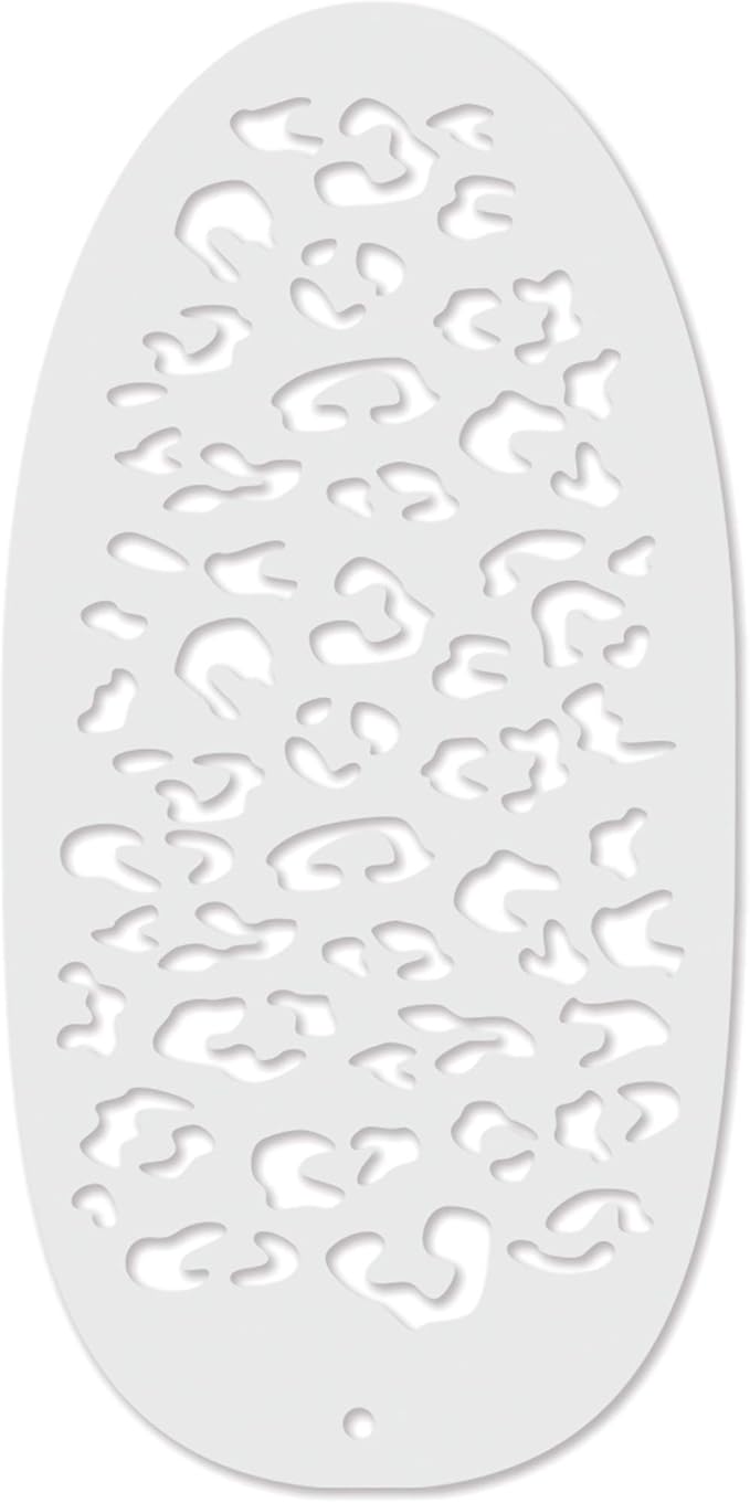 Stencil1FX - Leopard Spots Eye Makeup Stencil for Costumes, Dress Up, Halloween, Cosplay, Arts, Face Painting