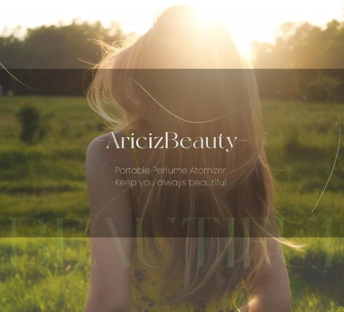 Travel Refillable Perfume Fragrance Atomizer 0.17fl.oz/5ml. Cologne Pocket Recyclable Portable Sprayer Bottle. Mini Scent Pump Case Dispenser Perfume Container.Travel friendly (GOLD)