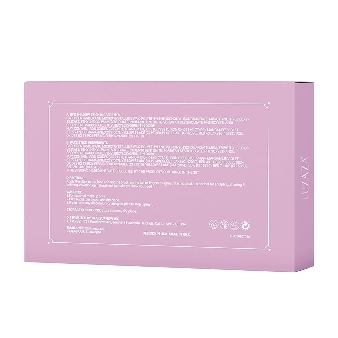 Brown Eyeshadow Stick Makeup Set 10PCS, Neutral Shimmer And Matte Cream Eye Shadow Palette, Metallic Bronze Smoky Eyeliner Brightener Crayon Pencil Kit, Ideal Gift for Women -Ash Rose