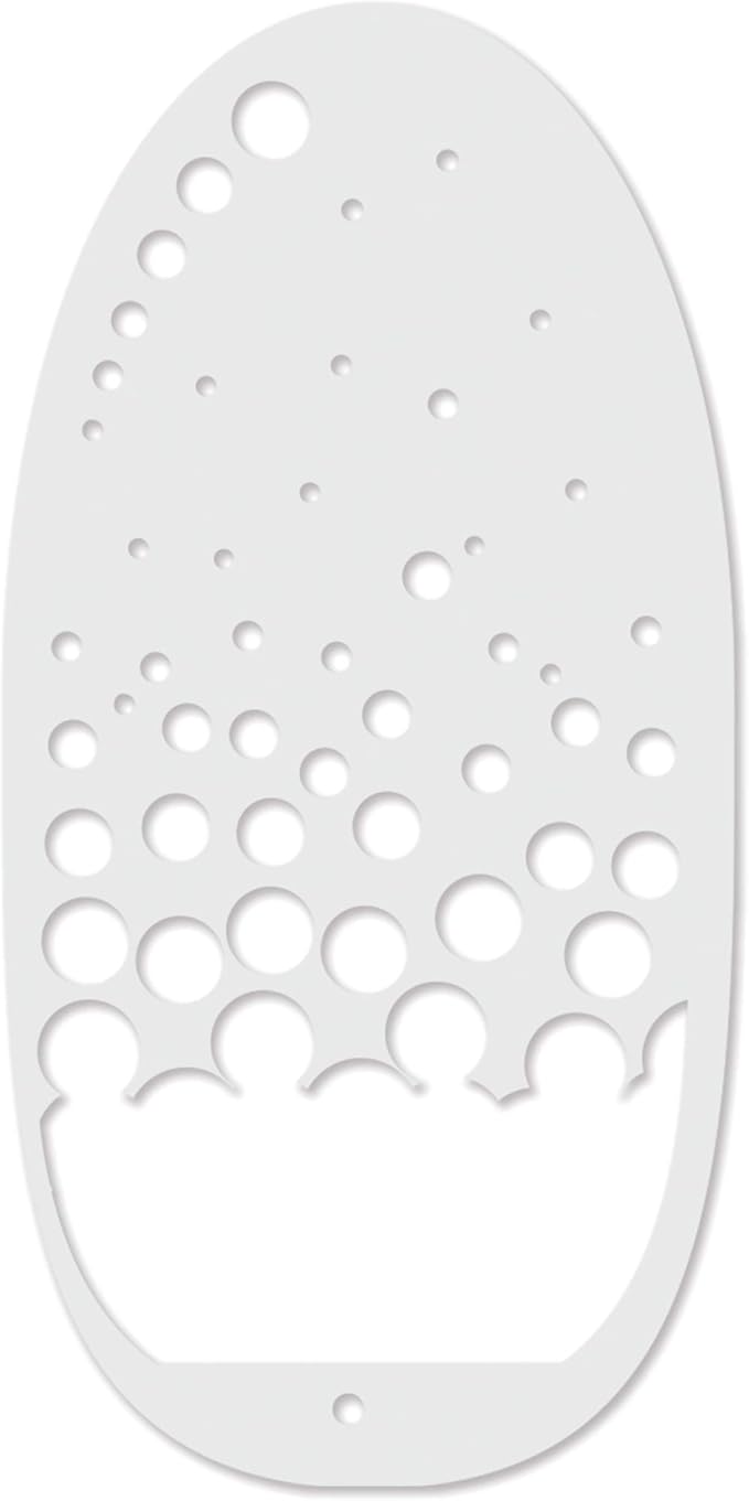 Stencil1FX - Bubble Up Water Droplets Eye Makeup Stencil for Costumes, Dress Up, Halloween, Cosplay, Arts, Face Painting