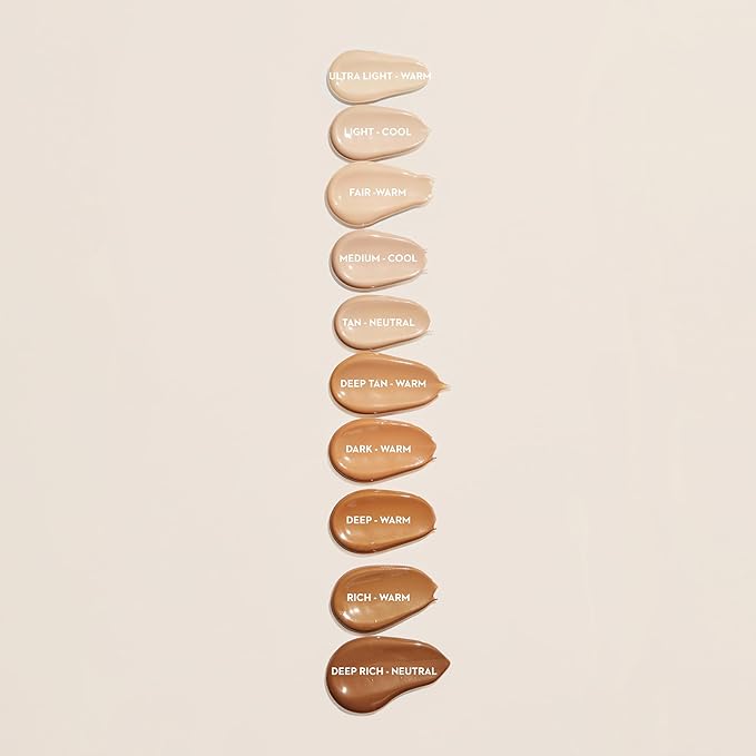 Lumene Color Correcting CC Cream - Lightweight Foundation - Medium Coverage - Redness Reducing Face Makeup for Glowing Complexion - Vegan Formula + Suitable for All Skin Types - Deep Tan (1 fl oz)