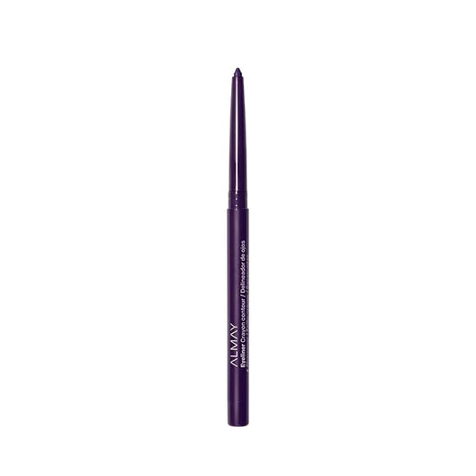 Almay All-Day Eyeliner Pencil, Hypoallergenic, Cruelty-Free, Smudge-Proof, Ophthalmologist Tested, Long Wearing and Water Resistant, Black Amethyst, 0.01 oz
