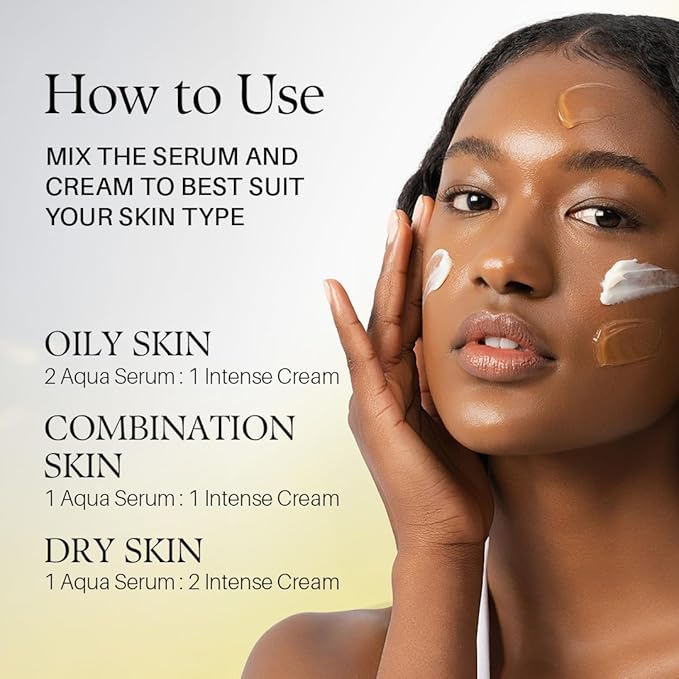 d'alba Piedmont Italian White Truffle Double Serum & Cream, Vegan Skincare, 2-in-1 Face Moisturizer, Vegan Collagen, Skin Firming and Tightening, Non Comedogenic, Suitable for All Skin Types (2.46 oz)