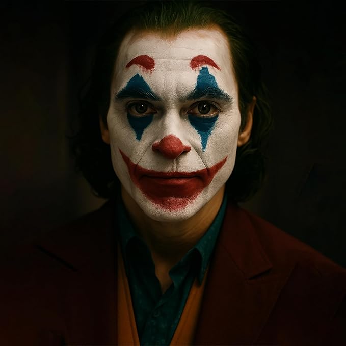 BADCOLOR 3PCS Red Black Royal Blue Face Body Paint Stick Makeup for Skull Vampire Clown Joker SFX Cosplay & Dress Up, Full-Coverage Halloween Facepaint Makeup Kit