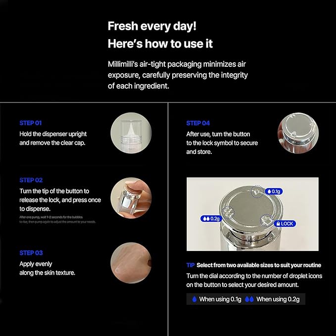 MILLIMILLI MediAmpoule – Colla Serum | Hydrating Collagen Face Ampoule with Niacinamide, Vitamin C & E | Brightening, Anti-Aging Korean Skin Care Serum for Radiant, Glowing Skin, 15ml