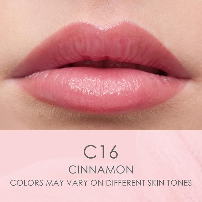 CATKIN Tinted Lip Balm Sheer Lip Stain Ultra Hydrating Lip Moistrurizer Lip Care with Vitamin E Nourishing For Cracked & Dry Lips 0.12 oz C16 CINNAMON - Light Pink