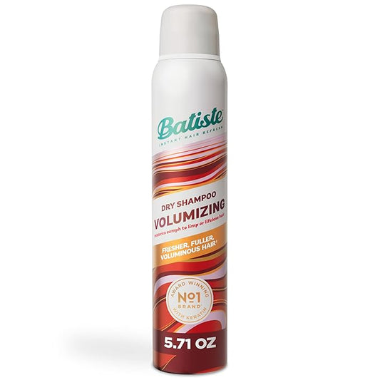 Batiste Dry Shampoo, Volumizing, Refresh Hair and Absorb Oil Between Washes, Waterless Shampoo for Added Hair Texture and Body, 5.71 oz