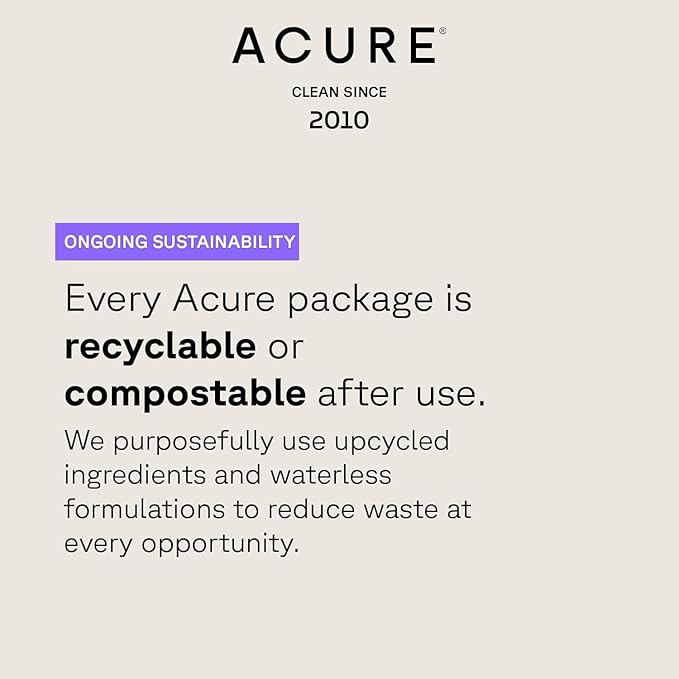 Acure Vivacious Volume Conditioner - Volumizing Conditioner for Women & Men, Lightweight & Moisturizing for Fine, Thinning Hair, Boost & Lift Thin Hair, Paraben & Sulfate Free, Clean, Vegan - 8 fl oz