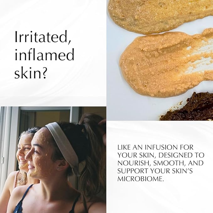 SHIMMER CHEF Papaya Purée Face & Neck Plaster | Botanical Skin-to-Mind Mask | Revitalizes & Fortifies Complexion with Vitamins A, C & E | Exotic Bouquet Uplifts Mood | 5.5 oz