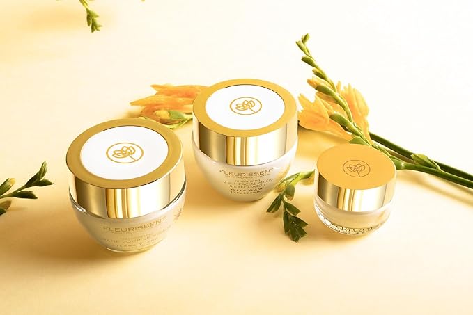 Fleurissent Tranquil Touch Ylang-Ylang Rebalancing Facial Cream – Soothing Skincare Ritual, 0.5 FL OZ, Lightweight, Calming, COSMOS Organic Certified Formula for All Skin Types