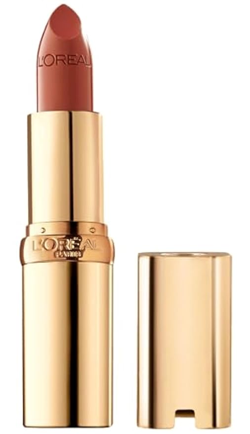 L’Oréal Paris Colour Riche Original Creamy, Hydrating Satin Lipstick with Argan Oil and Vitamin E, Brazil Nut , 1 Count
