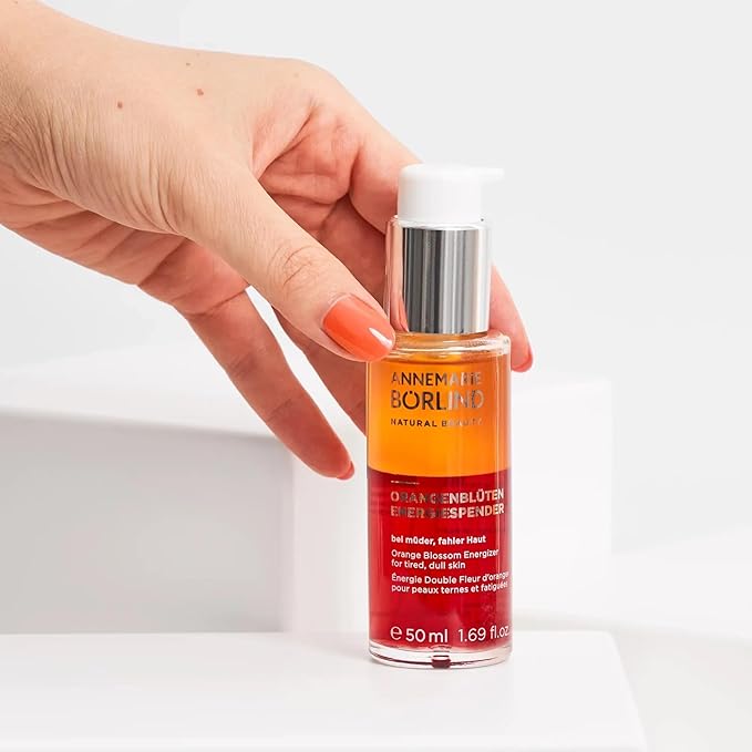 ANNEMARIE BÖRLIND – Orange Blossom Face Serum – Sustainably Sourced Facial Toner With Valuable Plant Oils to Protect the Skin Against Environmentally Induced Premature Aging – 1.69 Oz