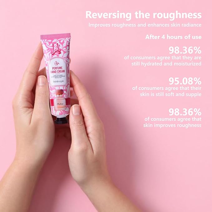 5 Pack Hand Cream for Dry Cracked Hands,Easter Basket Stuffers,Gifts for Women,Girls,Mothers Day Gifts,Natural Plant Fragrance Mini Hand Lotion Moisturizing Hand Care Cream