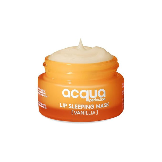 Lip Mask, Overnight Lip Treatment Enriched With Skin Softening Vanilla and Hydrating Shea Butter, Flaky Dry Lips