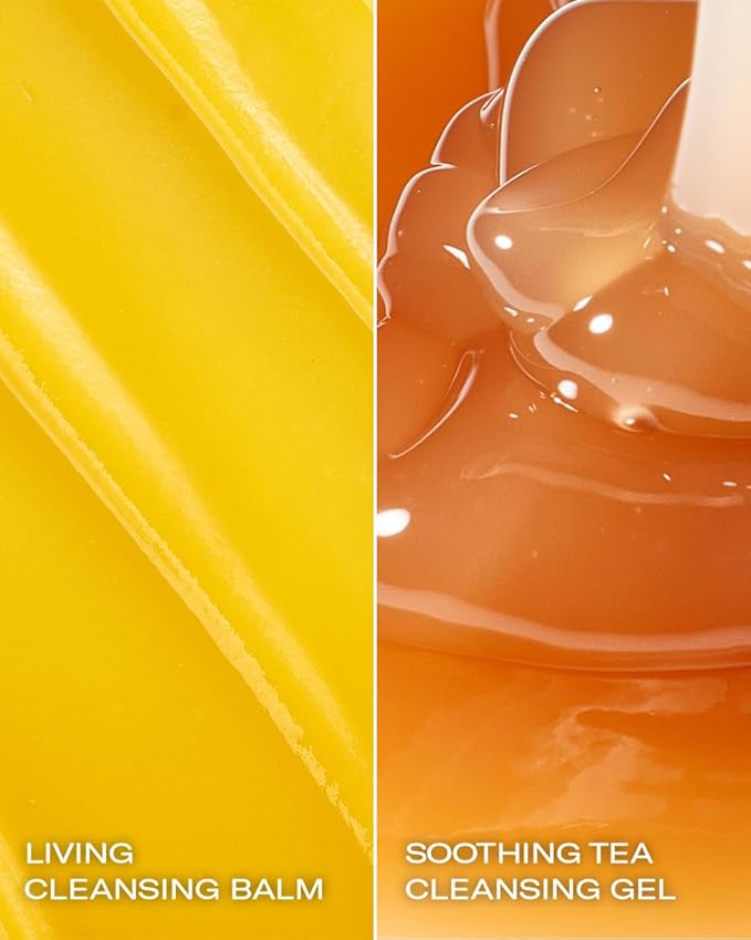 Then I Met You The Cleansing Duo Set with Living Balm Oil Cleanser & Soothing Tea Cleansing Gel Water Cleanser