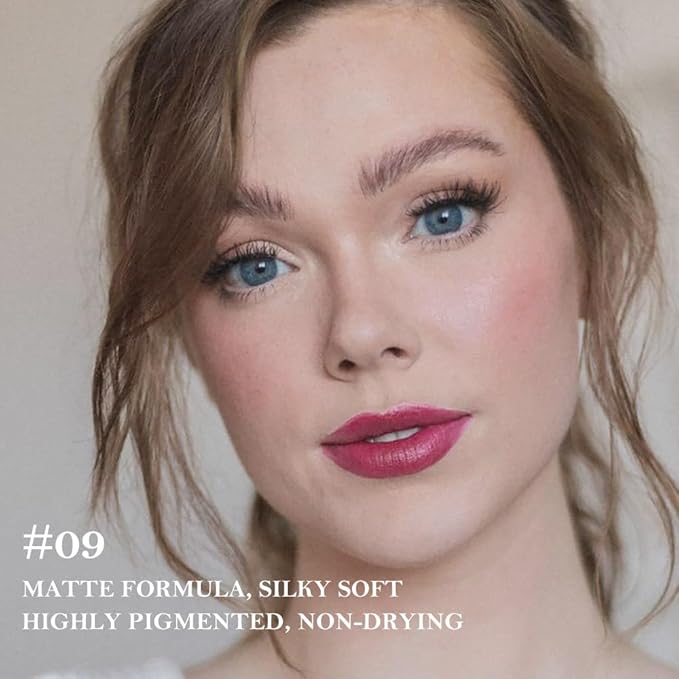 Nude Lipstick Lip Liner Matte Sets,Light to Dark High Pigmented Velvet Lipstick Lipliner for Daily Makeup,for Women Long Lasting Waterproof 24 Hours Lip Stick Lip Stain Makeup Gift Sets