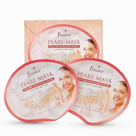 Pearl Mask – Hydrating & Brightening Sheet Mask with Japanese Skincare Technology | Supports Collagen Production & Promotes Healthy, Radiant Skin | 10 Sheets In 1 Box (20 g / 0.67 oz Each)