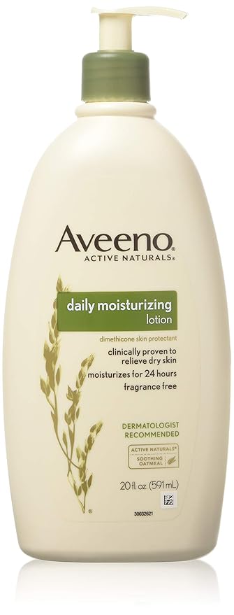 Aveeno Active Naturals Daily Moisturizing Lotion, 20 Ounce Pump