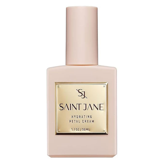 SAINT JANE - Hydrating Petal Cream (Hyaluronic Acid + Vitamin C Daily Moisturizer) | Luxury, Floral-Infused, Clean Skincare (1.7 oz | 50 ml)