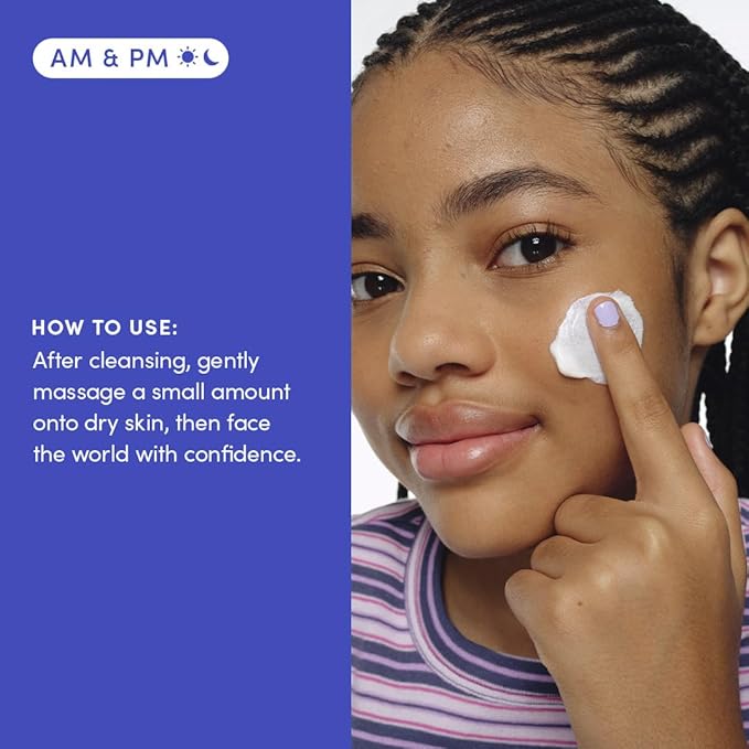 Evereden Fragrance-Free Kids Face Cream: 1.7 oz. | Unscented Face Lotion | Clean and Non-Toxic Face Moisturizer | Multi-Vitamin Unscented Skin Care for Kids