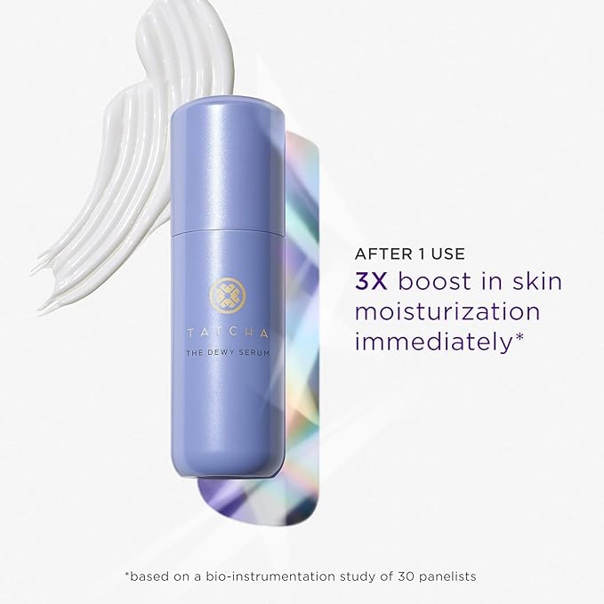 Tatcha The Dewy Serum | Hydrating Serum for Smoother, Plumper & Dewy Skin | 30 ml / 1 oz