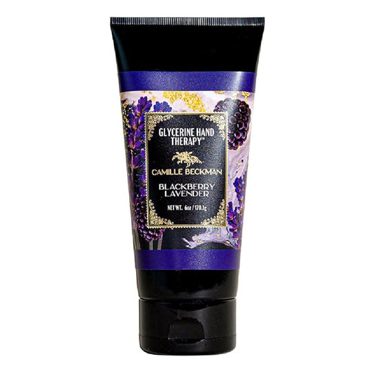 Camille Beckman Glycerine Hand Therapy Cream, Blackberry Lavender, 6 Ounce