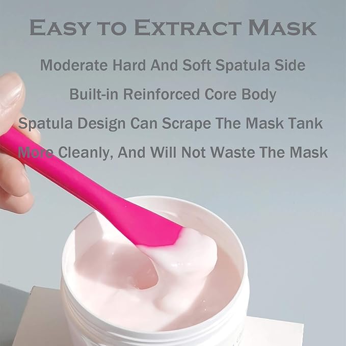 Silicone Facial Cleansing Brush Pores Cleaner,Remove Blackhead,Remove Acne,Face Massager,Applicator,Spatula,Mud Mask,DIY,Cream,Face Washing Clean,Body Lotion