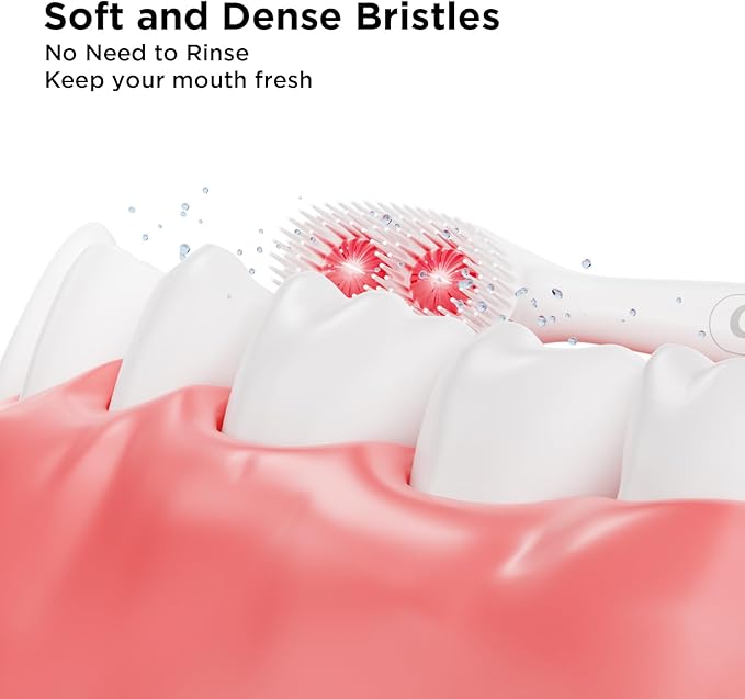 cleaings® Disposable Toothbrushes with Toothpaste - 4-in-1 Mini Travel Toothbrushes, Built-in Tongue Scraper, Floss & Picks for On-The-Go, Camping, Work (Strawberry)