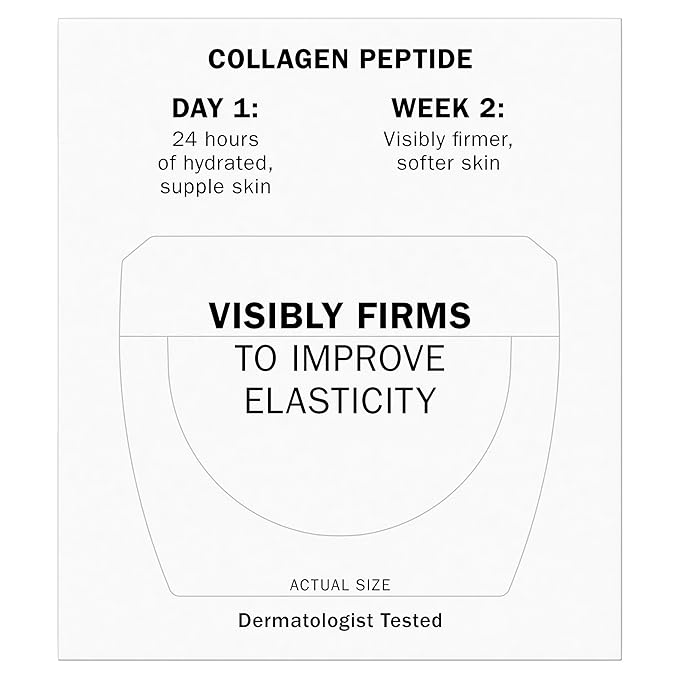 Olay Collagen Peptide Face Moisturizer, Firming Cream for Women, Fragrance-Free, Non-Greasy - Hydrating, Anti-Aging, Anti-Wrinkle, Smooth Fine Lines, Plumping Skin Care - Niacinamide, 1.7 Oz