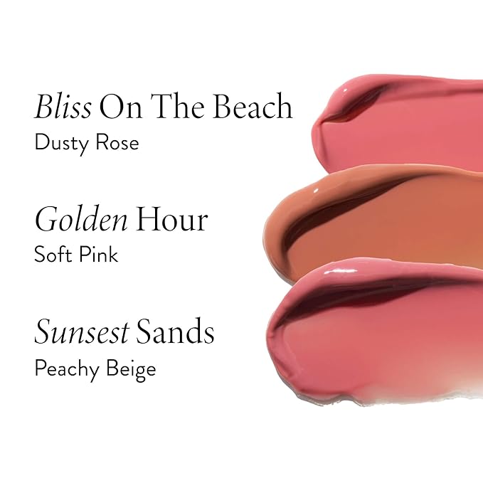 LAURA GELLER NEW YORK x Bliss Shine-n-Shield Lip Balm SPF 15, Bliss on the Beach - Nourishes, Hydrates & Protects Lips