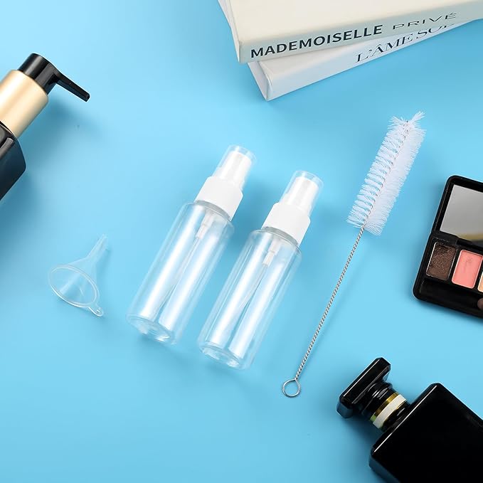 16 Pack Travel Bottles for Toiletries, Large 6oz Silicone Travel Containers jar for Toiletries, Leak Proof Refillable Liquid Shampoo And Conditioner Travel Essentials toiletry Bottles