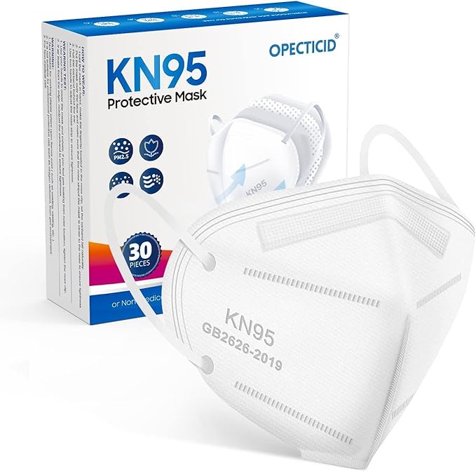 KN95 Face Mask,KN95 Mask,Cup Masks Breathable 5-Layer Filter Efficiency≥95% Disposable Certified Face Mask