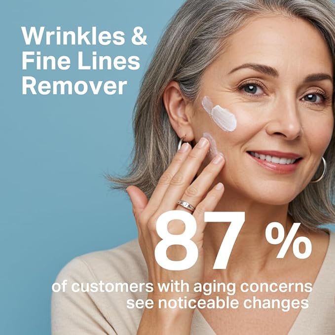 Y'OUR Anti-Aging Skincare Set – 5-Step System with Cleanser, Day Cream, Serum, Night Cream & eye Cream – Targets Wrinkles & Fine Lines – Hydrating, Firming & Non-Comedogenic Formula.