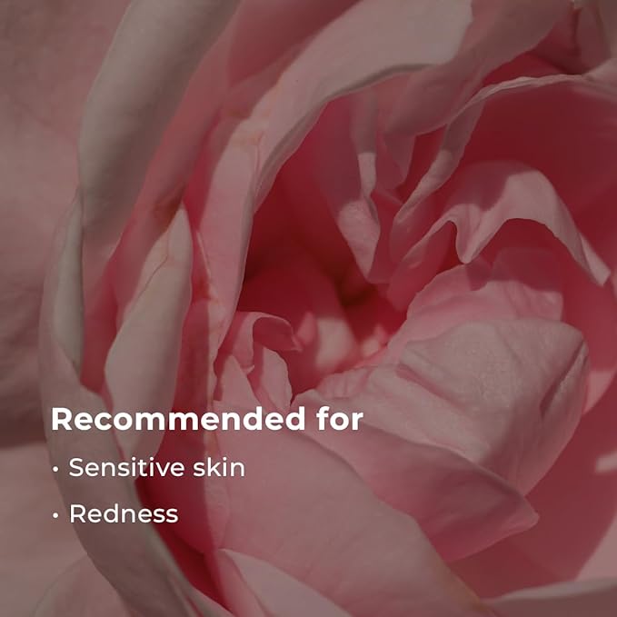 INNA ORGANIC Sheet Mask - Calming & Soothing, EWG & COSMOS Certified (Pack of 5) | Green Tea & Rose Infused Skin Care | Luxury Clean Beauty