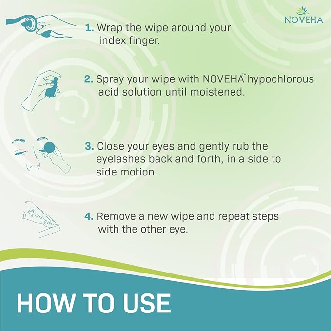 NOVEHA Dry Wipes 60pc