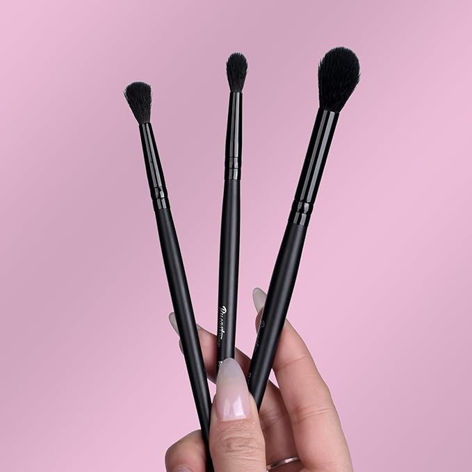 Bueart Design Eyeshadow Blending Brush Set with Soft Hair for Detail Crease,Precise Crease Blending, Fluffy Eye Blender Brush blends eyeshadow with ease M15