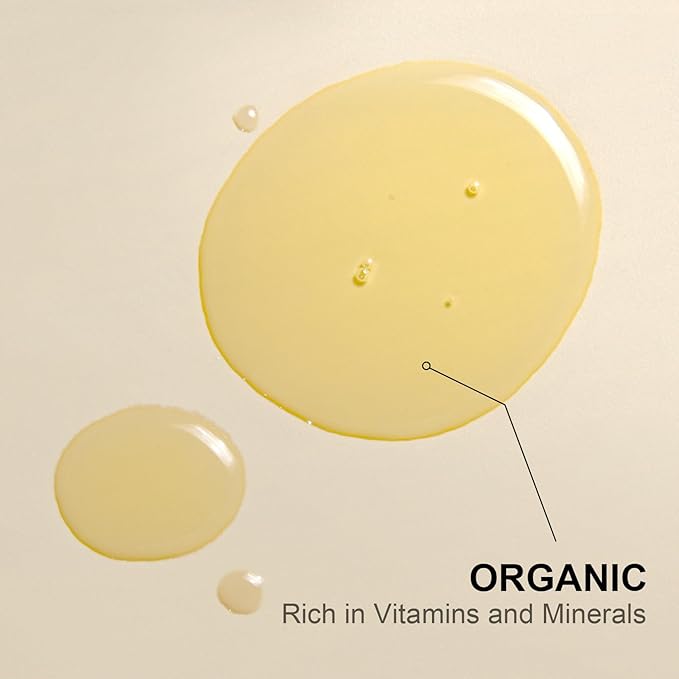 Pure Jojoba Oil Organic USDA Certified 16 fl oz, 100% Natural Jojoba Oil for Hair, Skin & Face, Cold Pressed Unrefined, Deeply Moisturizing Body Carrier Oils for Essential Oils Mixing