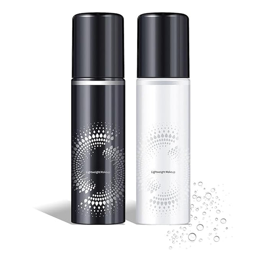 2PCS Makeup Setting Spray Set for Face, Weightless Long Lasting Waterproof Fixing Makeup Setting Face Spray, Smudge-proof, Hydrating & Refreshing Setting Spray Makeup for All Skin Type（A)