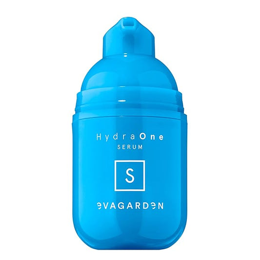 EVAGARDEN HydraOne Face Serum - Softens Your Skin, Increases Elasticity and Improves Tone - Refreshes and Plumps - Deeply Nourishes with Nutrients and Optimizes Flow of Hydration - 1.01 oz