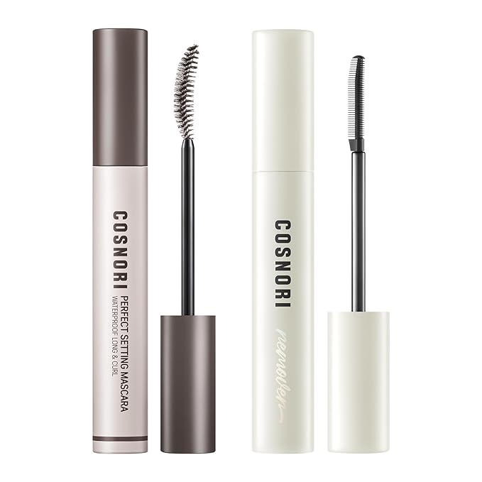 Deep Ash Mascara & Remover Set – Long Lasting, Waterproof, Quick & Easy Mascara Removal