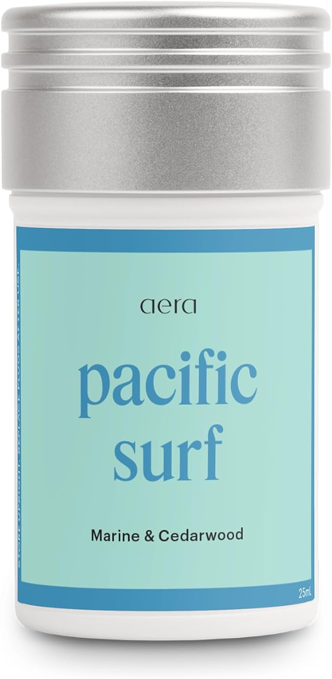 Aera Pacific Surf - Essential Oil for Home – Invigorating Ocean Fragrance - Notes of Marine and Cedarwood - Scent Refill - Works with The Aera Diffuser