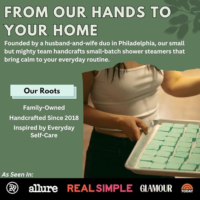 Shower Steamers Aromatherapy Bombs (Variety Pack) – Adult Christmas Stocking Stuffer – Made in USA - Shower Tablets Aromatherapy – Natural Essential Oils – Self Care Gifts for Women and Men (14 Pack)