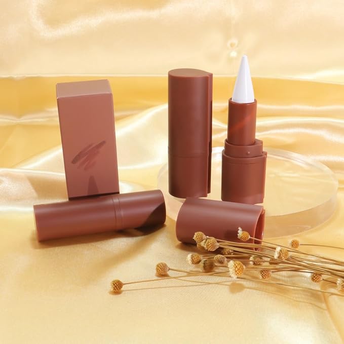 AMY'S DIARY White Matte Crayon Lipstick Lip Makeup, Precision Tip Matte Lip Crayon, Longwear Up To 24Hrs, Lead The Way,Smudge Waterproof for Women Smudge Waterproof for Women (8# White, 1 pc)