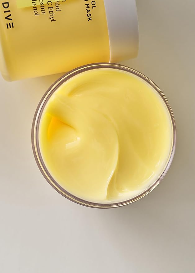 FINDIVE OFFICIAL Bakuchiol Ampoule In Mask, 5,000ppm Bakuchiol, Plan-Based Retinal Alternative, Vitamin C Ethyl, Adenosine, Panthenol, Brightning mask, Anti-aging mask, 6.76fl.oz