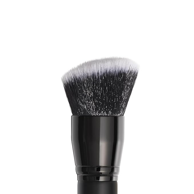 e.l.f. Dual-Ended Cream + Powder Brush, Two-in-One Makeup Brush For Creating A Gorgeous, Airbrushed-looking Complexion, Vegan & Cruelty-free