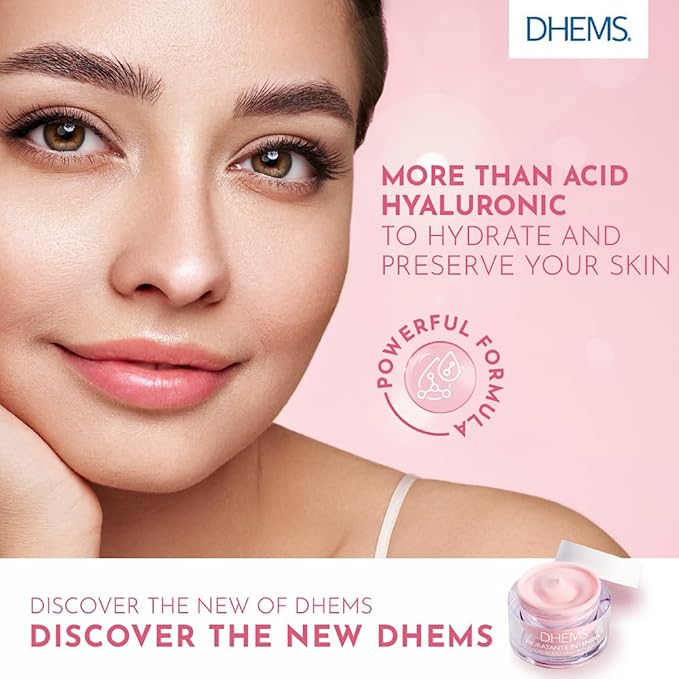 Intensive Moisturizing Cream with Hyaluronic Acid, Antioxidant & Reduce Wrinkles 1.69 Ounces